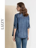 LIZZY早秋休闲通勤百搭都市个性牛仔衬衫8135 商品缩略图3