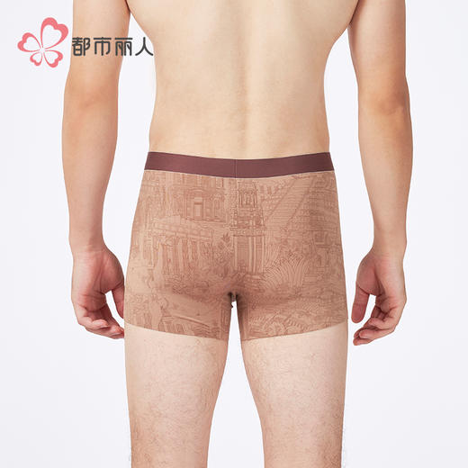 都市丽人铂金舒适莫代尔平角60S莫代尔平角裤FKH403 商品图3