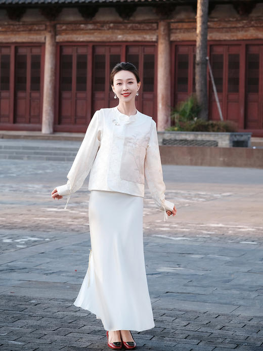 盛唐牡丹 | 西阵织限量偏襟马甲 商品图4