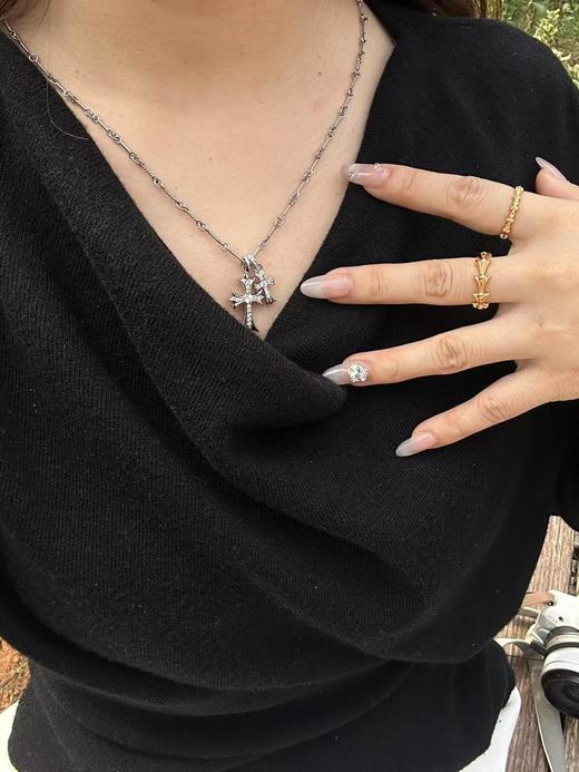 克罗心ChromeHearts定制版！BabyFat双十字架项链男女同款情侣系（XTY） 商品图11