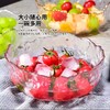 日式锤纹玻璃碗   沙拉碗家用汤碗饭碗面碗创意甜品碗碟餐具 商品缩略图2