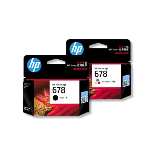 惠普（HP）原装678黑色墨盒/彩色墨盒1018 2515 1518 4648 3515 2548 2648 3548 4518 3547打印机 商品图0