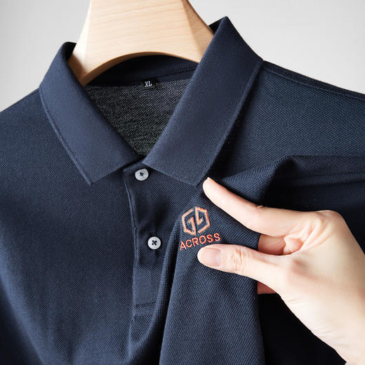 【100%棉】【DK】大依优型大码短袖POLO衫夏季新款男士加肥加大码翻领半袖T恤男胖子纯棉 商品图5