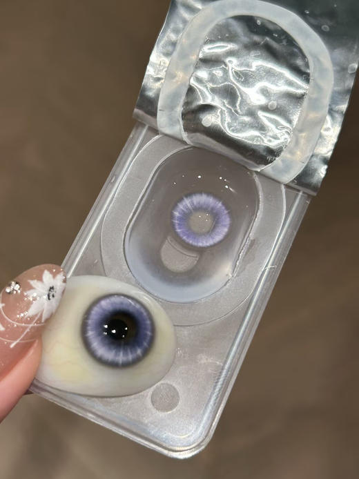 Vigour girl 闪光能量 半年抛 两片 14.5mm 参考着色 14.0mm 基弧 8.5 含水 40% 新锐国货 商品图3