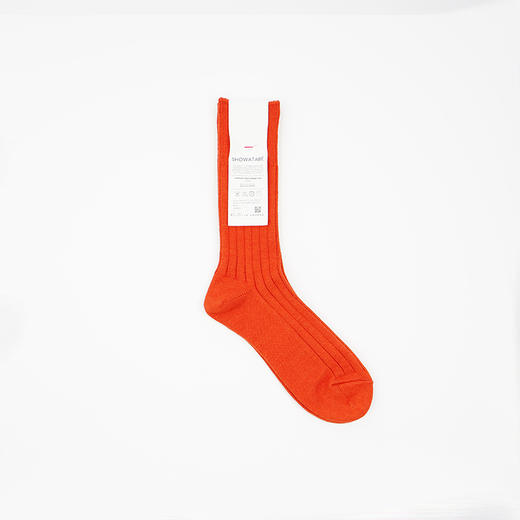 DECKA Cashmere Cotton Ribbed Socks日本制羊绒棉混纺男女中筒袜 商品图4