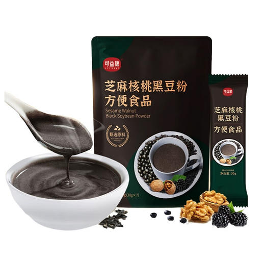 可益康芝麻核桃黑豆粉210g（30g*7条/袋） 商品图4
