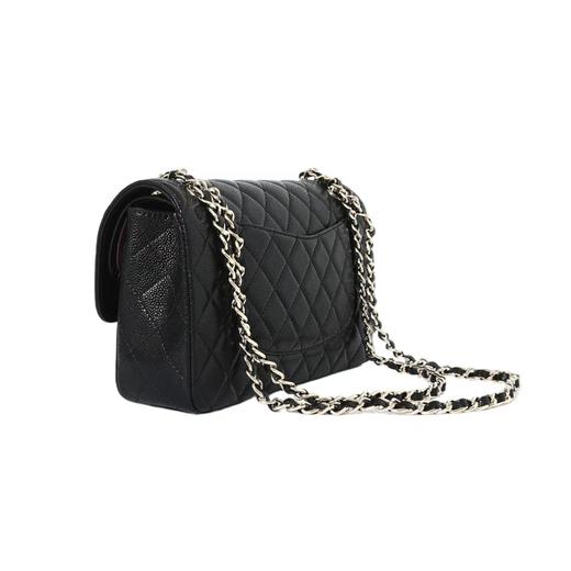 鼎级芯片版本） CHANEL香奈儿 Classic Flap CF 经典菱格金扣链条肩带 牛皮 口盖包斜挎包单肩 商品图4