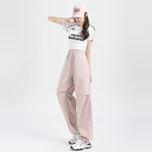 【防紫外线】圣得西男装女装时尚休闲情侣长裤户外宽松百搭阔腿裤2512921240 商品图2