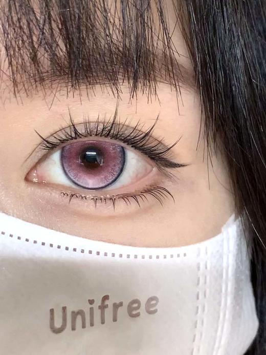 huohuocon 半年抛美瞳 野蜜蓓蕾  直径14.5mm着色13.9mm 商品图3