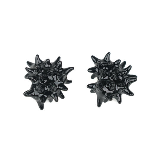 JUDYHUA 极简海胆灵感耳环 商品图2