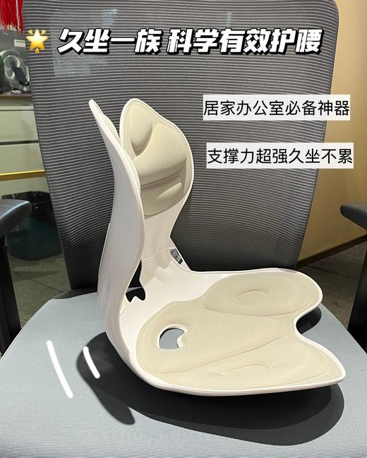 【西屋矫姿椅】人体工学专家，撑腰护背，久坐不累，方便移动携带基地直邮 商品图2