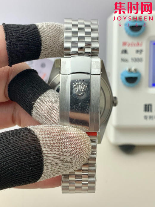 C厂劳力士日志型41mm 灰盘 水泥灰 3235机 五珠链 904L钢 男士腕表 商品图4