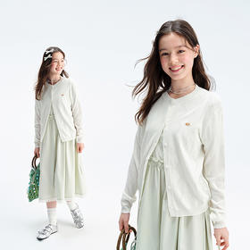 笛莎Deesha青少年女童外套2025夏季女童冰感空调衫