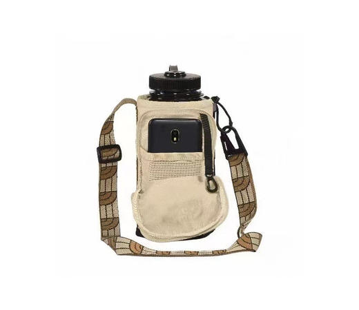 正品韩单北面春夏TheNorthFace户外男女1升单肩轻巧便携水壶肩挎包，两个色 商品图3