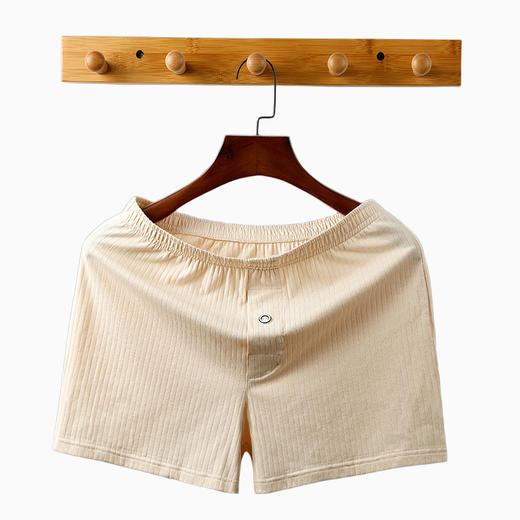 【男士阿罗裤】男士阿罗裤内裤全棉男条纹居家睡裤运动三分平角短裤 商品图10