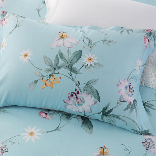 梦洁纯棉印花四件套-芳芷 商品图3