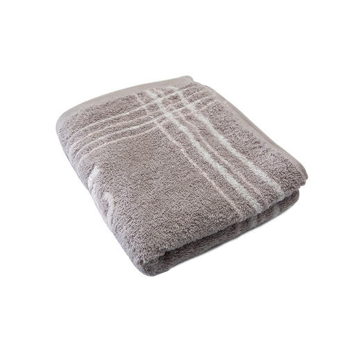 【多样屋专柜】多样屋纯棉毛巾英格兰满格面巾/灰加厚蓬松柔软35*78cm 商品图7