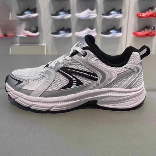 安踏儿童2025夏新款男大童系带网面轻便复古运动休闲鞋312528810 商品图0