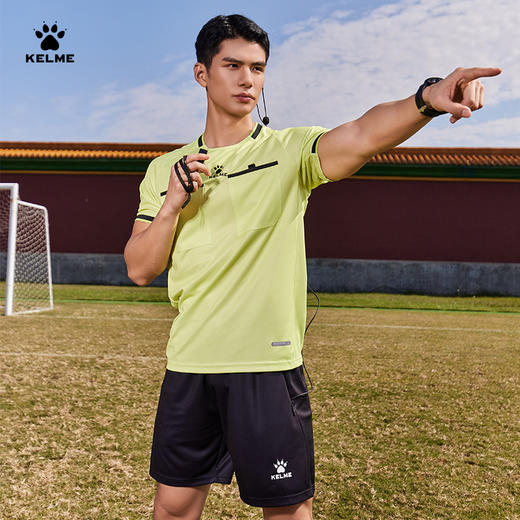 卡尔美2025新款足球系列男士足球裁判服套装 商品图2