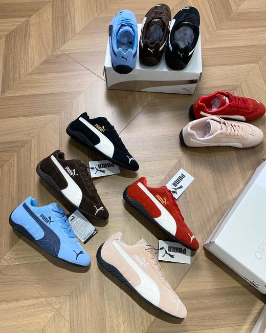 彪马休闲德训鞋翻情侣烫金赛车运动鞋鞋 商品图0