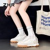 ZHR则则透气小白鞋女内增高百搭休闲运动鞋女德训鞋2024新款秋季 商品缩略图6