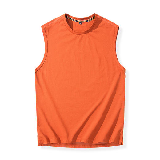 【超大码】【DSK】大依优型大码速干背心无袖短袖T恤健身百搭男宽松无袖T恤篮球运动训练坎肩潮 商品图0