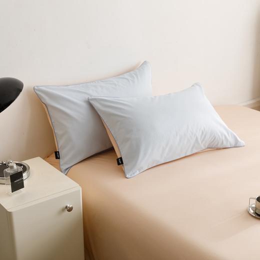 【清仓55元/2对装共4只】简约北欧风全棉纯色双拼单枕套【不支持退换货】 商品图10