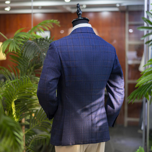 25 春季新款男士名厂面料定制工艺西装夹克上衣 商品图3