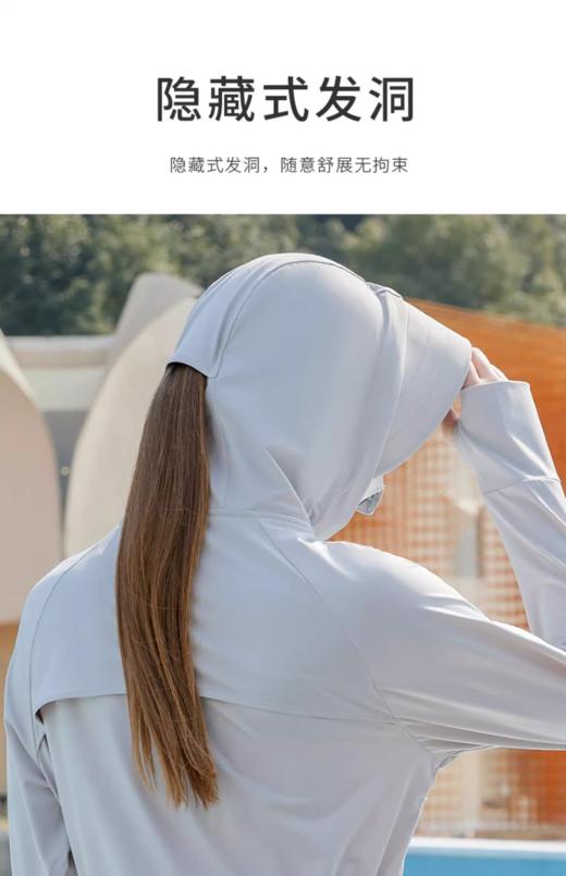 中长款原纱冰丝开衫防晒衣CA7291 商品图3