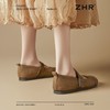 ZHR平底玛丽珍鞋女2025春季新款一脚蹬勃肯鞋小香风平底鞋通勤鞋 商品缩略图9