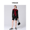 VIMAGE纬漫纪秋季新款圆弧下摆修身上衣V2013615 商品缩略图1