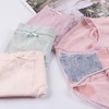 【8条装】5.0植物板蓝根女士内裤石墨烯棉裆中腰性感提臀三角内裤内衣板蓝根纤维内裆，远离异味、瘙痒！单向导湿，透气不闷汗！柔软亲肤面料，不紧勒，无痕内裤！ 商品缩略图1