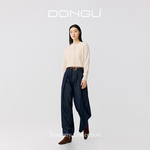 东黎 • 托斯卡纳系列—无拘裤 女士零褪色三醋酸牛仔裤 4B08 商品图3