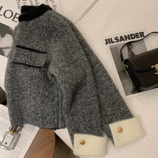 法式水貂外套 商品图3