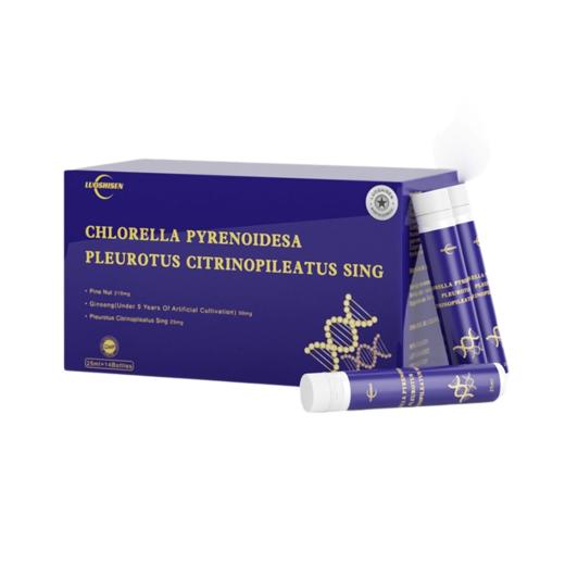 LUOSHISEN 洛仕森 蛋白核小球藻金顶蘑复合饮品 25ml*14支 商品图0