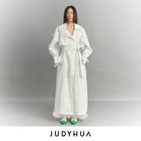 JUDYHUA 纯粹系列极简风衣外套