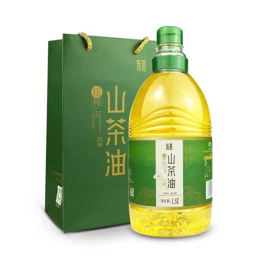 东茶物理压榨山茶油 1.5L/桶 商品图0