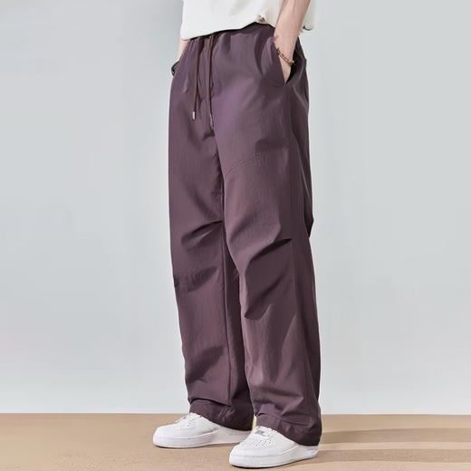 【防紫外线】圣得西男装女装时尚休闲情侣长裤户外宽松百搭阔腿裤 商品图1