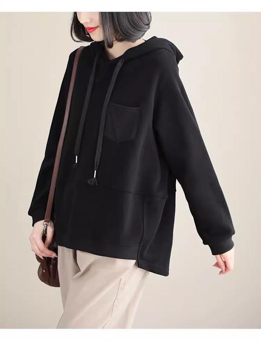 裁缝学苑AS435宽松连帽卫衣纸样女装新款上衣服装打板版型 商品图2