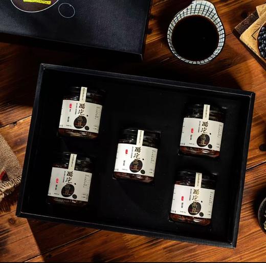 【分仓直发包邮】少扬醋泡黑豆礼盒装230g*5瓶 商品图1