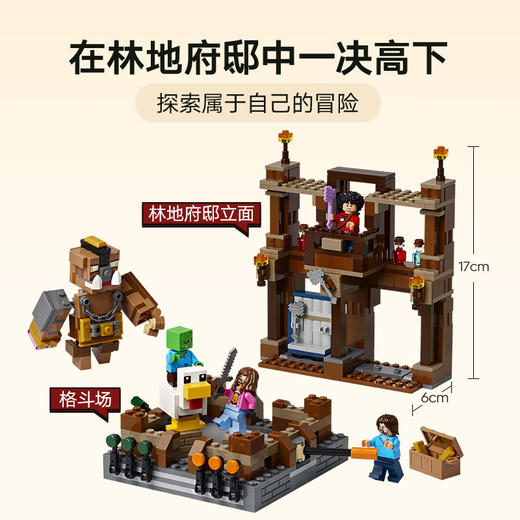 乐高LEGO Minecraft 21272LEGC21272 商品图2