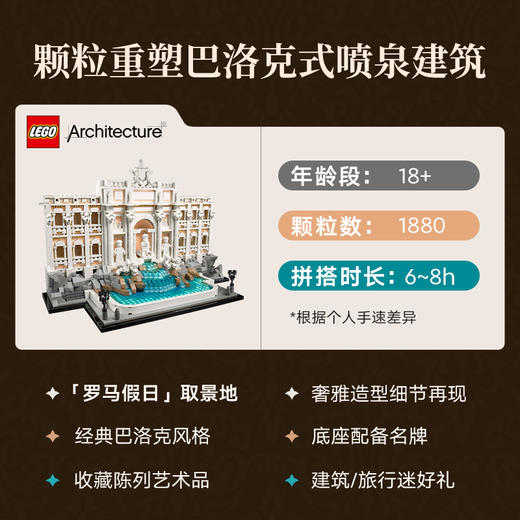 乐高LEGO 罗马许愿池LEGC21062 商品图2