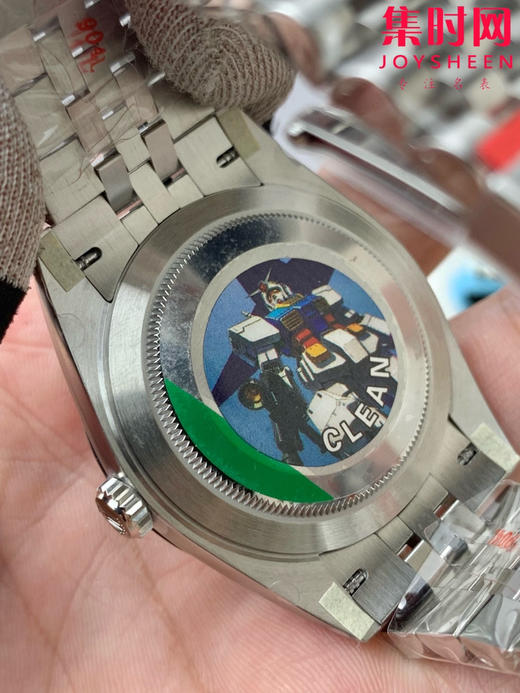 C厂劳力士日志型41mm 薄荷绿 3235机 五珠链 904L钢 男士腕表 商品图3