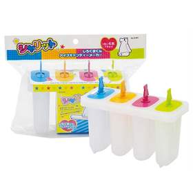 日本进口珍珠金属白熊冰棒模具