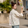 新中式国风刺绣立领，单排扣气质时尚外套HR-YRX9221 商品缩略图3