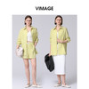 VIMAGE纬漫纪舒适宽松显瘦小众设计衬衫外套2025春季新款V2309907 商品缩略图2