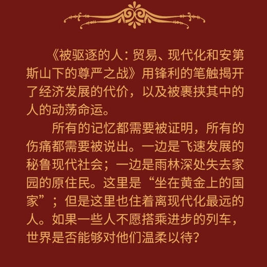被驱逐的人：贸易、现代化和安第斯山下的尊严之战 商品图4