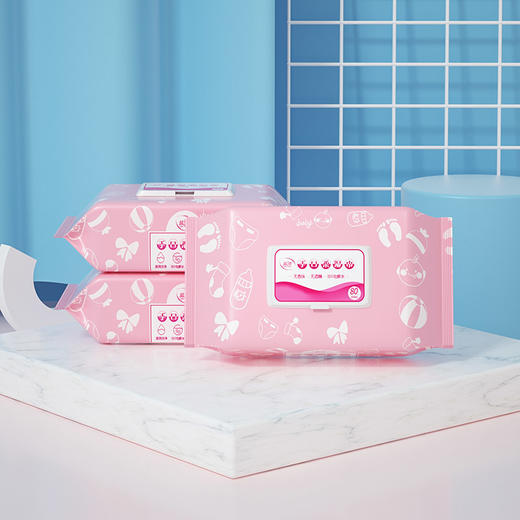 蓝漂湿纸巾80抽1包装LP-20029 商品图1