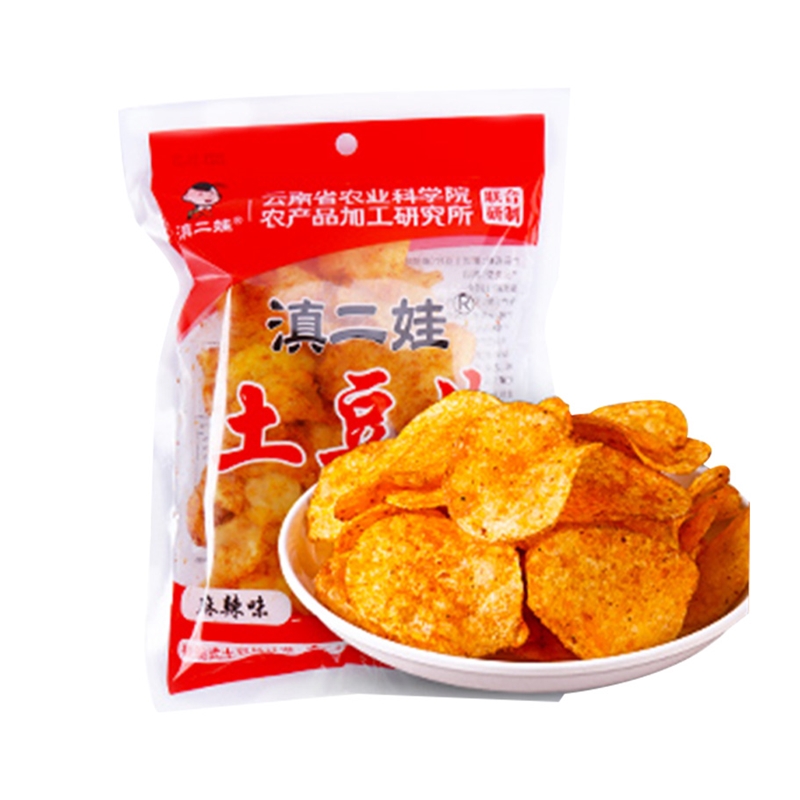 滇二娃 麻辣土豆片 32g/袋