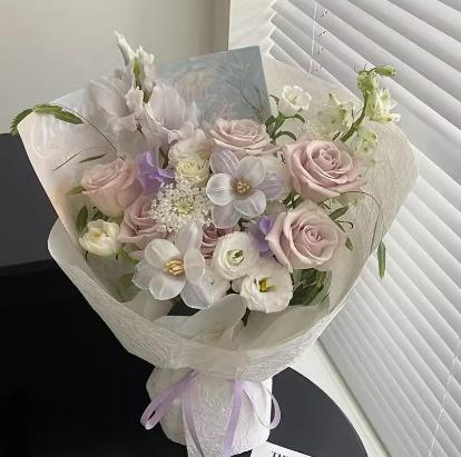 芳华系列浪漫油画包装纸（10张） 商品图4